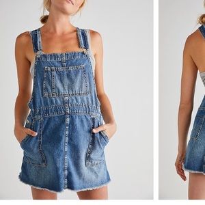 BRAND NWT Free People Dungaree Skirtall
